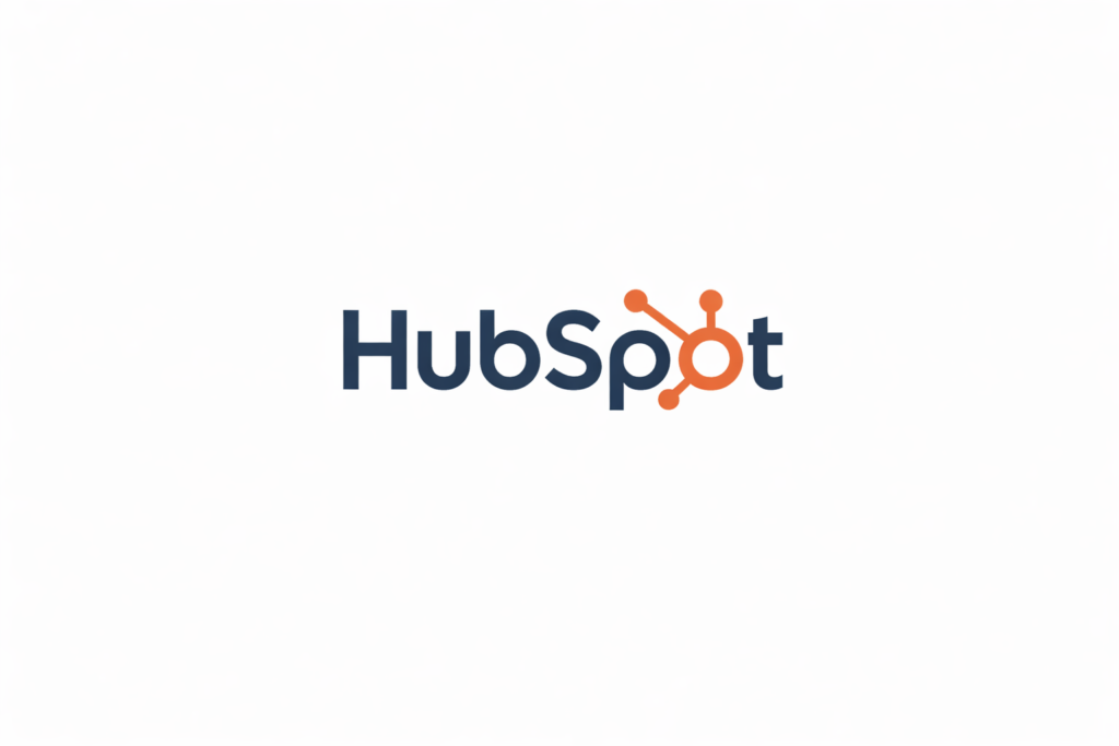 hubspot logo on white background