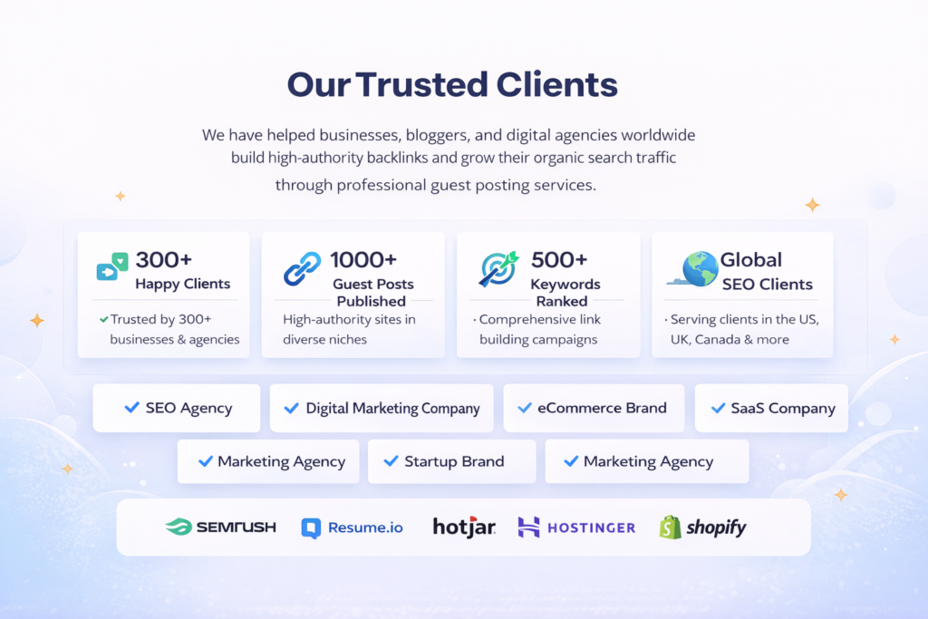 our trusted clients and partners