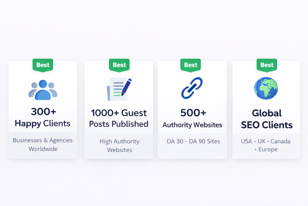 seo achievements and global reach